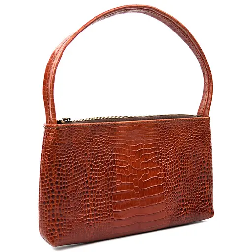 Кожаная женская сумка хобо Tarwa sum0028635 - фото 4