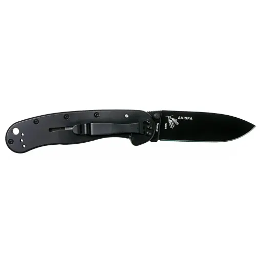 Нож Esee Knives Avispa Black Blade D2 Carbon fiber G10 Black - фото 2