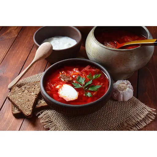 Алмазна мозаїка Strateg ПРЕМІУМ Національний смак розміром 30х40 см (HEG87061) - фото 1