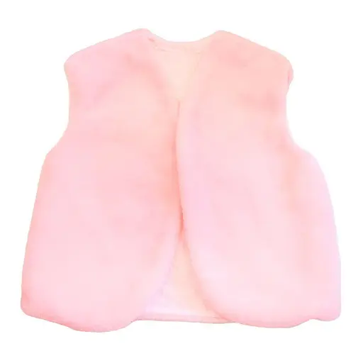 Маскарадная розовая жилетка 35см