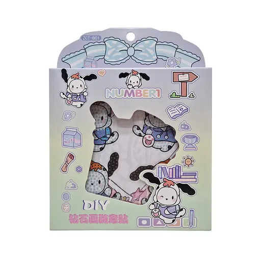 Детские алмазные наклейки ZCT-B01, 4 рисунки Вид 1