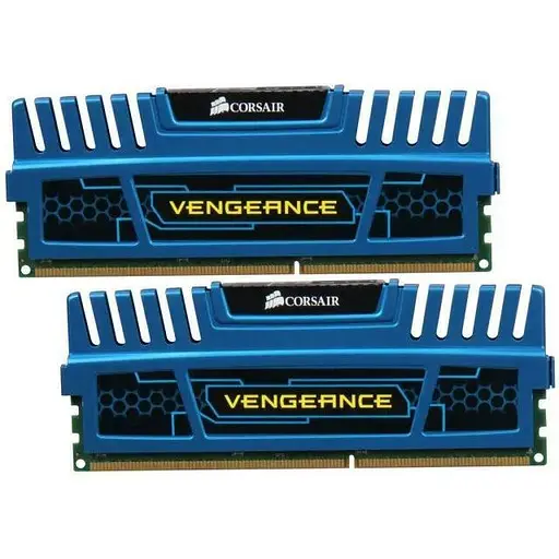 Оперативна пам'ять Corsair CMZ8GX3M2A1600C9B Vengeance 8GB (2x4GB) DDR3 1600 Mhz CL9 XMP Desktop Memory Kit Б/В