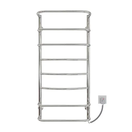 Электрический полотенцесушитель Kosser Лайт 1000x500/8 ER рег. ДЛА03ЕR, Хром, Правое - фото 2