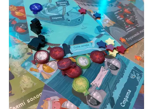 Настольная игра Games 7 Days Четыре темперамента. Делюкс издание (Four Humours) (укр.) (CHT001UA) - фото 5