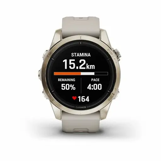 Смарт-годинник Garmin Epix Pro Gen 2 Sapphire 42mm Soft Gold w. Light S. Band (010-02802-10/11) - фото 9