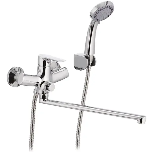 Змішувач для ванни Mixxus PREMIUM PUSH Chr-006 (MI1665) - фото 1