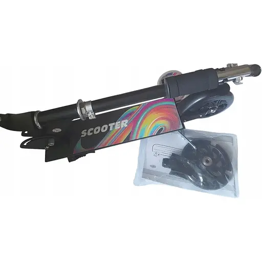 Самокат Scooter TB-H201 чорний 2 колеса - фото 3