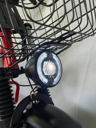 Электровелосипед двухместный Minako Monster (2000W 60V 36Ah) + Тормоз гидравлика Красный - фото 4