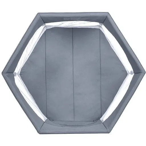 Манеж El Camino ME 1195 SWIFT 6 складной для детей 6–24 месяцев светло-серый - фото 2