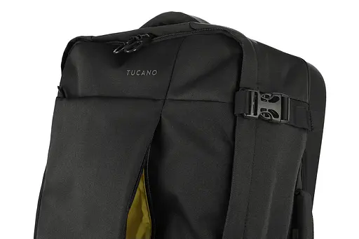 Tucano Сумка дорожная на 2-х колесах, Tucano Tugo S Trolley, 34л, полиэстер, черная - фото 10