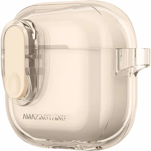 Чохол AmazingThing Minimal Click Case для AirPods 4 Desert [143234] - фото 3