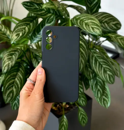 Чехол Make Samsung A15 Silicone Black - фото 5