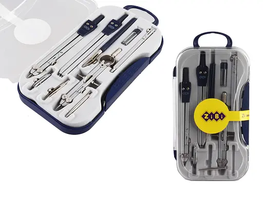 Готовальня, темно-синій, ZB.5314CL-03