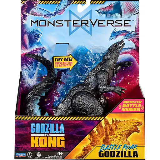 Игровая фигурка Godzilla vs. Kong S2 Годзилла готов к бою со звуком 18 см (35756N) - фото 2