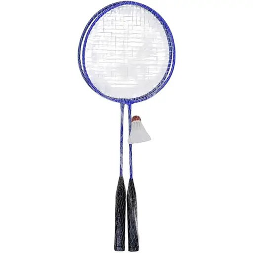 Набор для бадминтона, 2 ракетки, воланчик, в сетке (в ассортименте)