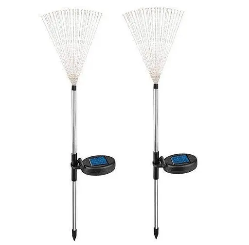 Феєрверки на сонячних батареях 120 світлодіодів теплий білий - фото 4