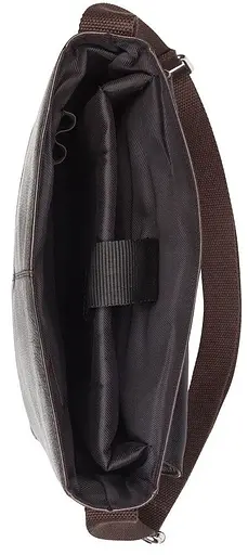 Кожаная мужская сумка Livergy 27х33х7 см sum0020863 - фото 8