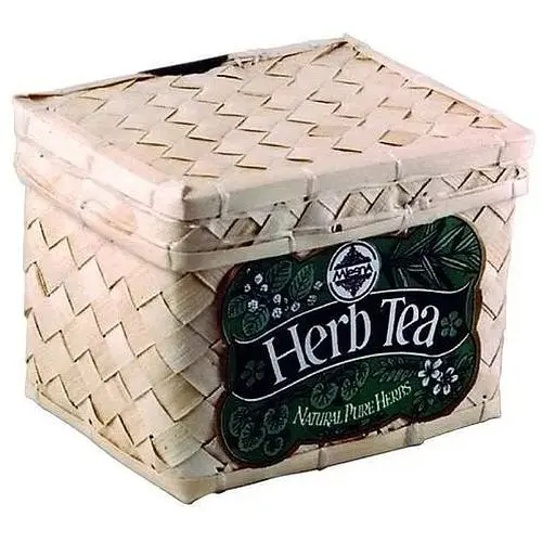 Чай трав'яний Mlesna Збір трав в пакетиках плетена шкатулка 25 г - фото 1