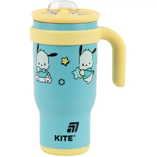 Термокружка Kite Pochacco з трубочкою 530 мл (PC25-1266) - фото 2