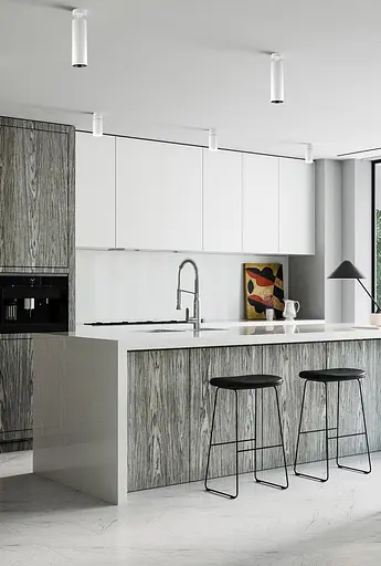 Спот Skarlat D208A-COB 7W WH+BK 3000K - фото 7