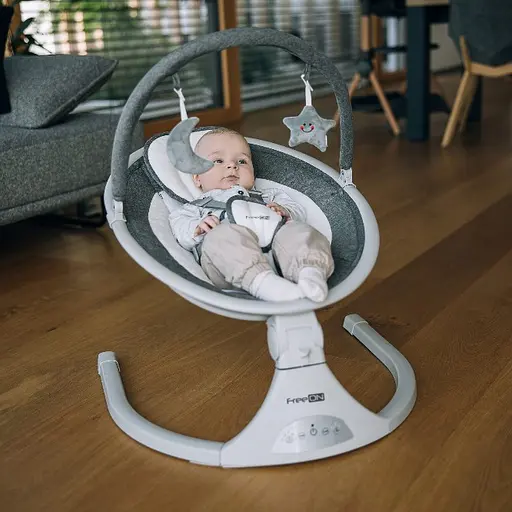 Шезлонг-качели FreeON Elite grey (84898) - фото 10