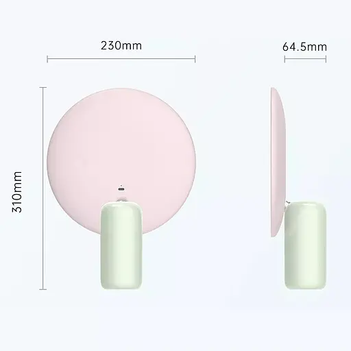 Дзеркало на акумуляторі настільне з LED-підсвіткою Doco DM001 - фото 9