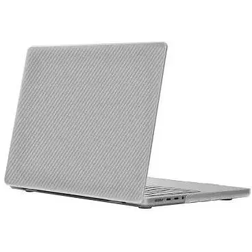 Накладка WiWU iKavlar Crystal Shield for MacBook New Air (A1932/A2179/A2337) чорний - фото 1