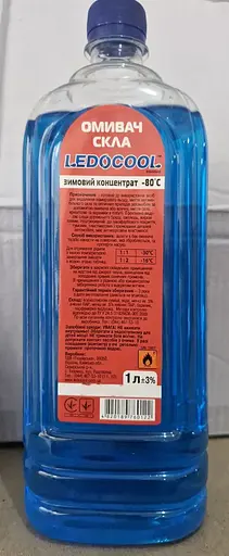 Омивач скла LEDOCOOL зимовий концентрат  -80°C  1л. - фото 3