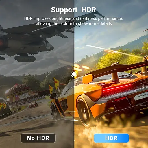 Кабель Ugreen DP125 DisplayPort to HDMI 2.0 4K 2m Black (35842) [140564] - фото 10