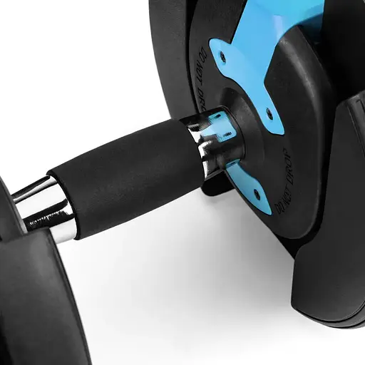 Гантель розбірна регульована Gymtek 2,5-24кг синій - фото 6