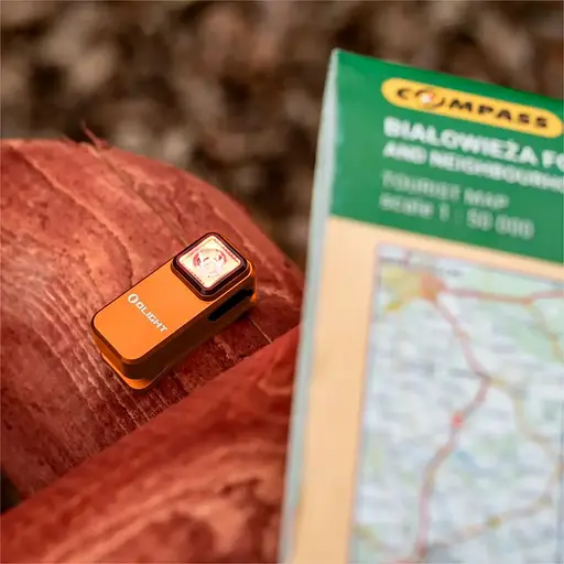 Ліхтар Olight Oclip orange - фото 10