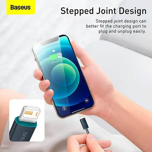 Кабель Baseus Lightning Dynamic Series Fast Charging Data Cable 1 м 2.4A - фото 2