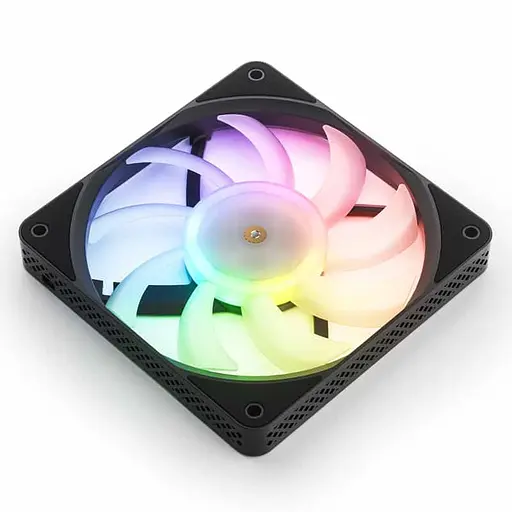 Вентилятор Jonsbo HF1215 Black RGB (120mm, 700-1800RPM, 29.7dB, 4pin+LED 3pin) (HF1215 Black RGB) - фото 2