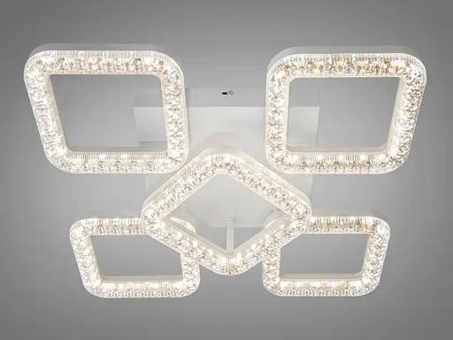 Стельова LED люстра Romin біла 74W - фото 2