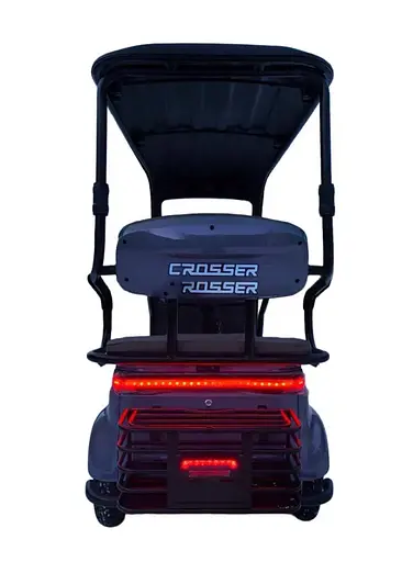 Электроскутер Трехколесный Crosser TR7 VAGON (1000W, 72V,24Ah) Хамелеон - фото 4