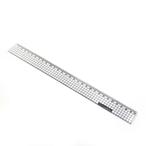 Лінійка, 30 см, прозора, 24 шт. в упаковці