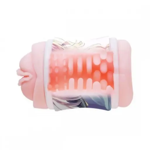 Мастурбатор Boys of Toys Whisper Vibe (тілесний) - фото 5