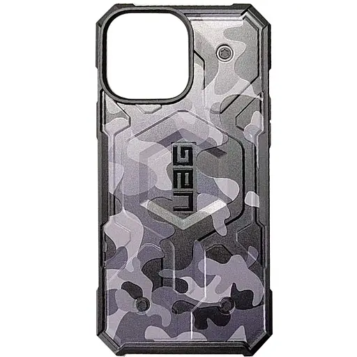 Ударостійкий чохол UAG Pathfinder with MagSafe Camo для Apple iPhone 13 Pro 6.1 Сірий