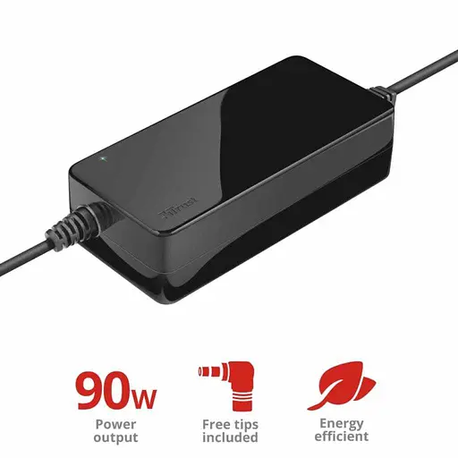 Блок живлення для ноутбука Trust Primo 90W-19V Universal Laptop BLACK (22142_TRUST) - фото 3