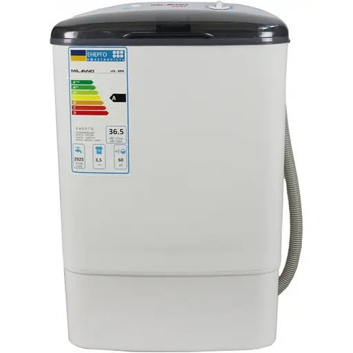 Стиральная машина Milano XPB-30 PA полуавтомат Gray