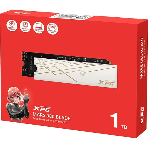 SSD накопитель ADATA XPG Mars 980 Blade 1TB (SMAR-980B-1TCS) [142414] - фото 6