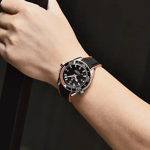 Наручний годинник чоловічий PD-1679 Silver-Black Pagani Design acs0031137 - фото 6