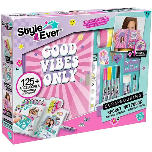 Набір для творчості DIY Style 4 Ever "Cкрапбукінг Щоденник для таємниць" CanalToys OFG298 - фото 1