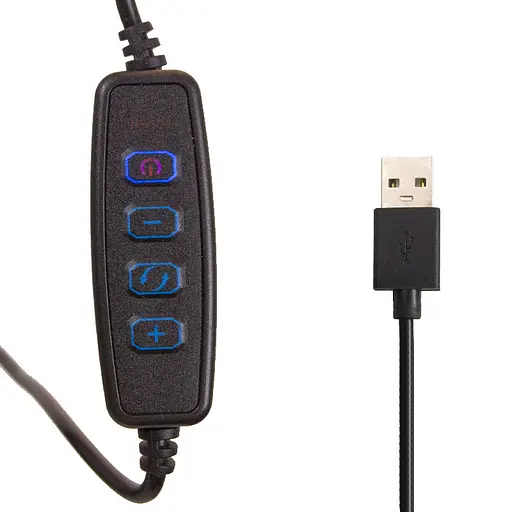 Кільцева світлодіодна LED лампа Arc Ring 10" + tripod 2.1m Black - фото 5