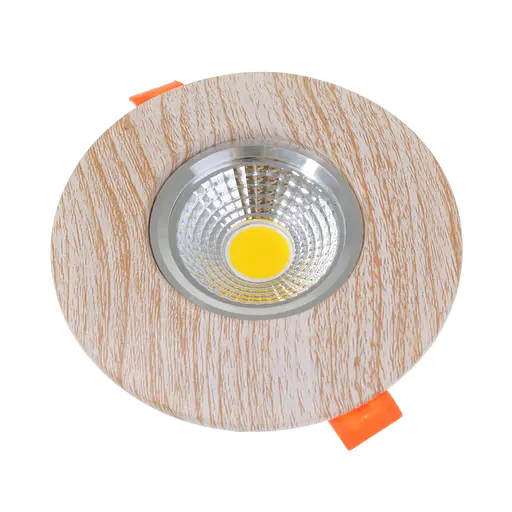 Светильник точечный Brille LED HDL-M46 3W WW Light Wood 36-339