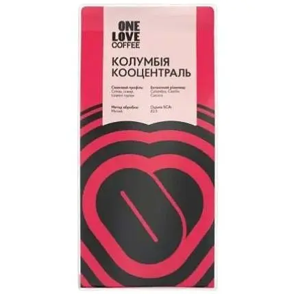 Кофе в зернах One Love Colombia Coocentral 1 кг - фото 1