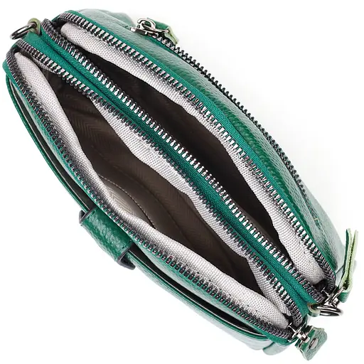 Клатч кожаный женский Vintage 19х12х7 см 000244994 - фото 4