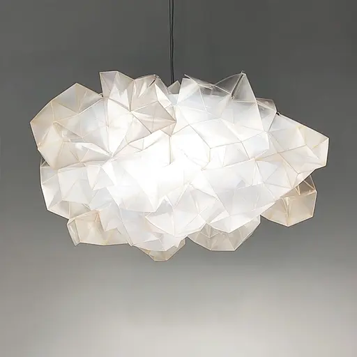 Дизайнерська люстра DRUSA Line.F Колір корпусу Білий - фото 2