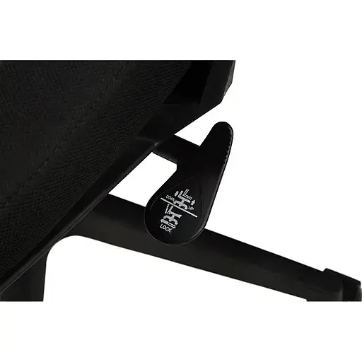 Офисное кресло GT Racer B-114H, черное (B-114H Black) - фото 8