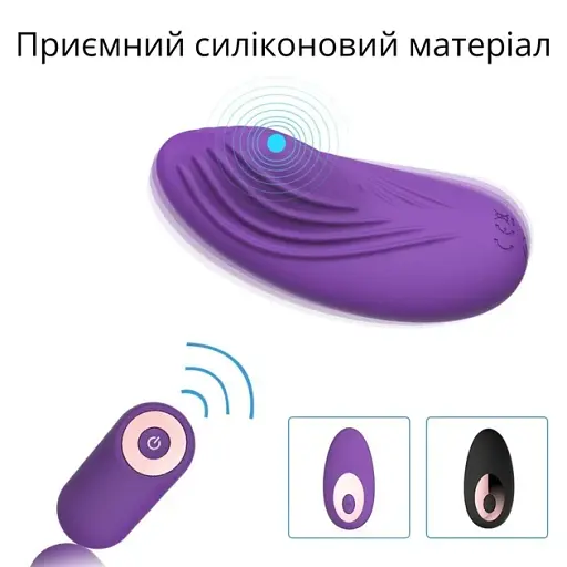 Вибратор для клитора в трусики I’MCUM Secret Touch Фиолетовый (IM-KCD206) - фото 8